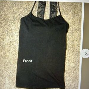 Junior/Women Size X-small. - Black Tank Top by Aeropostale